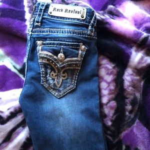 rock revival boot cut jeans